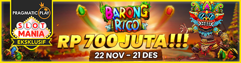 Barong Rico Rp700 Juta Rewards